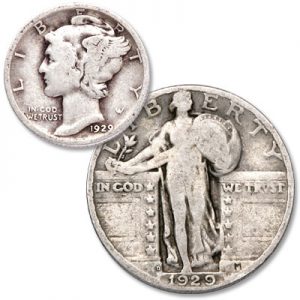 Mercury Dime & Standing Liberty Quarter - Littleton Coin Blog