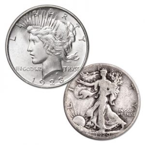 Peace Dollar & Liberty Walking Half Dollar - Littleton Coin Blog