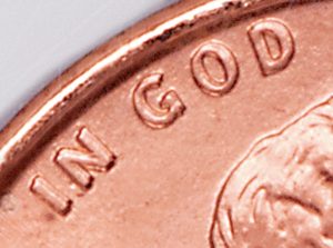 Close Up of In God We Trust - Littleton Coin Blog