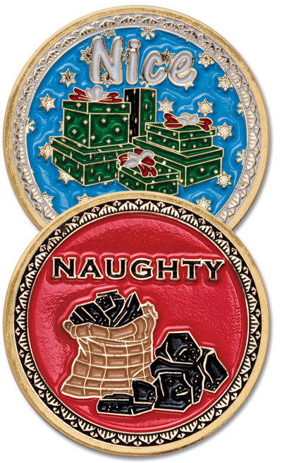 Naughty or Nice Coin - Littleton Coin Blog