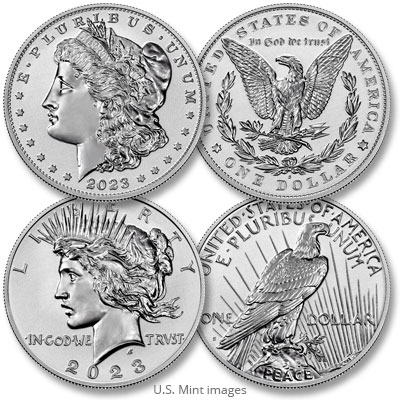 2023 Morgan and Peace dollars - Littleton Coin Blog