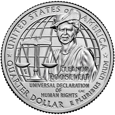 Eleanor Roosevelt coin design - Littleton Coin Blog
