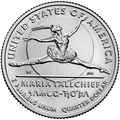 Maria Tallchief coin design - Littleton Coin Blog
