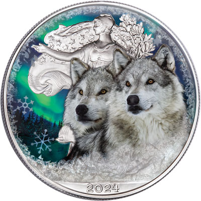 Wintery scene American Silver Eagle - Littleton Coin Blog