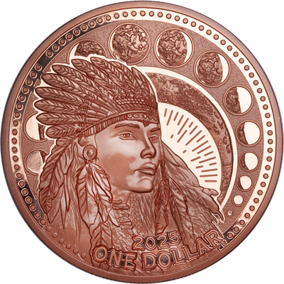 Moon Goddess Copper Coin - Littleton Coin Blog