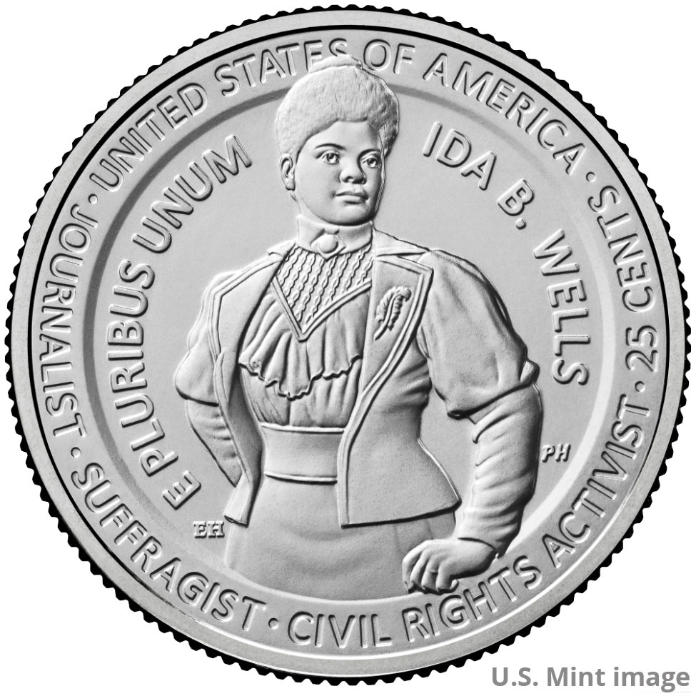 First 2025 Women quarter - Ida B. Wells - Littleton Coin Blog