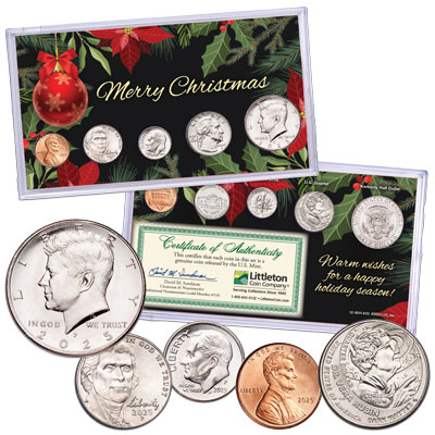 2025 Merry Christmas U.S. Coin Year Set - Littleton Coin Blog