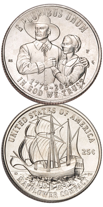 Mayflower Compact Quarter - Littleton Coin Blog