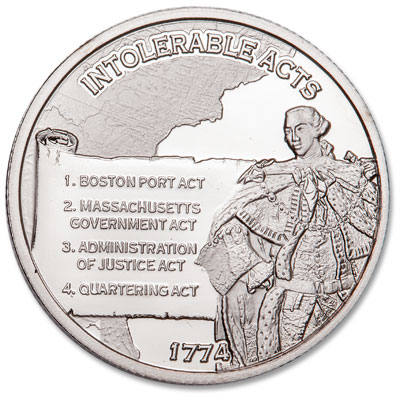 Intolerable Acts - Littleton Coin Blog