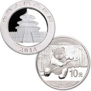 2014 China Silver Panda