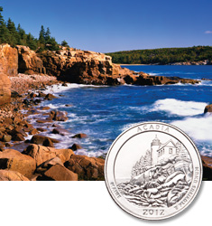 Acadia National Park Quarter