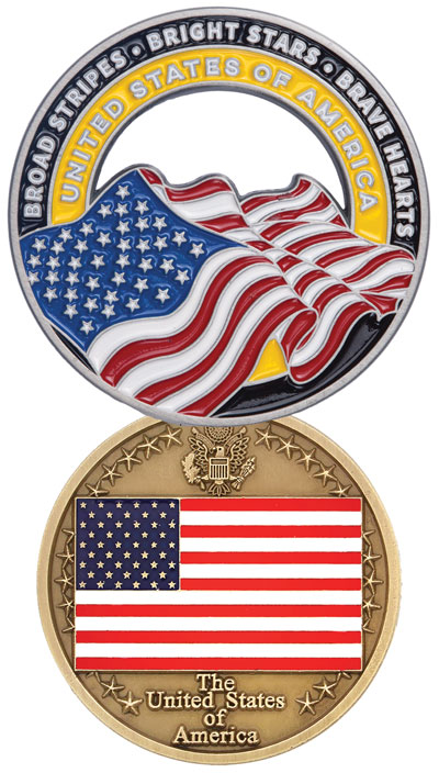Flag Challenge Coins - Littleton Coin Blog