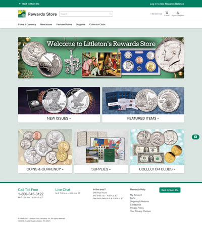 Rewards site - Littleton Coin Blog