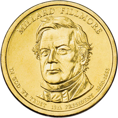 2010 Millard Fillmore Presidential Dollar - Littleton Coin Blog