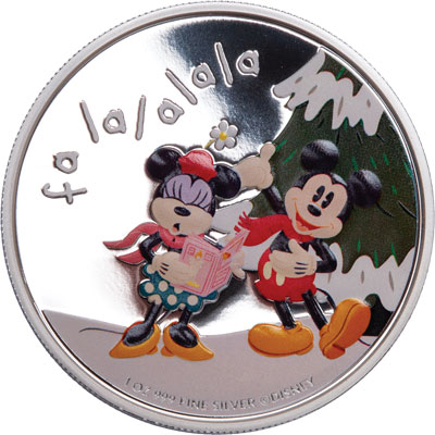 2024 Niue 1 oz. Silver $2 Disney Season’s Greetings - Littleton Coin Blog