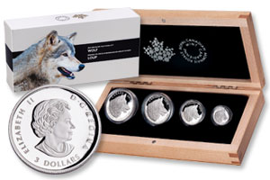 Canada Wolf Fractional Set - Littleton Coin Blog