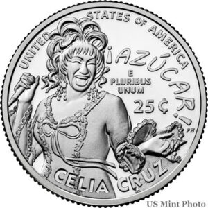 Celia Cruz coin reverse - Littleton Coin Blog