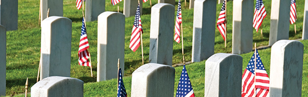Cemetery-Flags