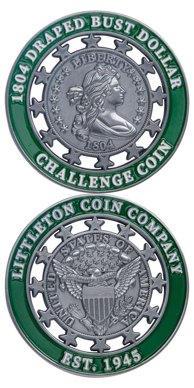 Draped Bust Challenge Coin - Littleton Coin Blog