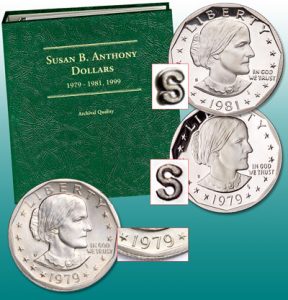 Susan B. Anthony Varieties and Album - Littleton Coin Blog