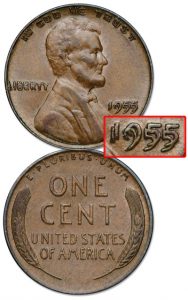 1955 Double Die Lincoln Cent - Littleton Coin Blog