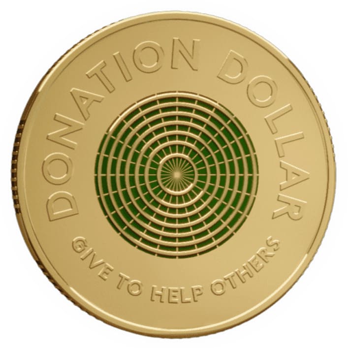 Australia releases first ever dollar meant to be donated - Littleton Coin Blog