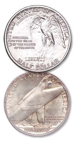 Comparing half dollar reverses - Littleton Coin Blog