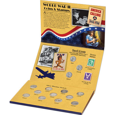 World War II Coin & Stamp Set - Littleton Coin Blog