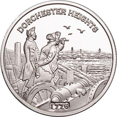 America 250th Niue Half Dollar Dorchester Heights - Littleton Coin Blog