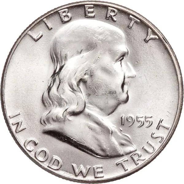 1955 Franklin "Bugs Bunny" Silver Half Dollar - Littleton Coin Blog