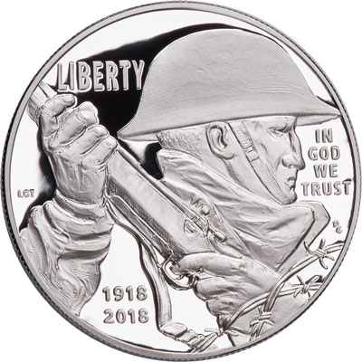 2018-P World War I Commemorative Silver Dollar - Littleton Coin Blog