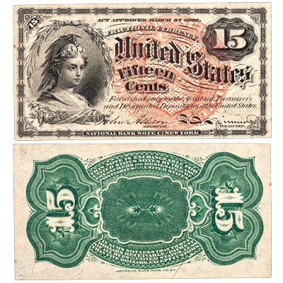 15¢ Fractional Note - Littleton Coin Blog