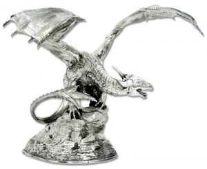 Silver Dragon Statue - Littleton Coin Blog