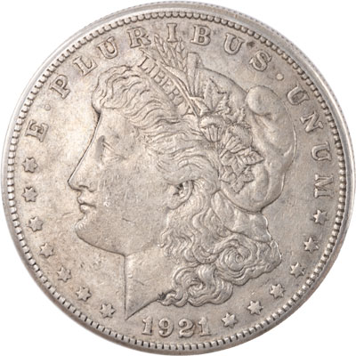 1921-S Morgan Silver Dollar - Littleton Coin Blog