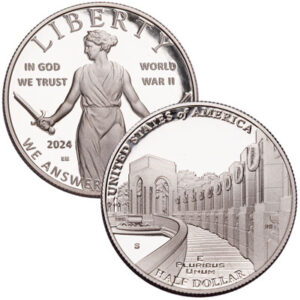 2024-S Greatest Generation Commemorative Clad Half Dollar - Littleton Coin Blog