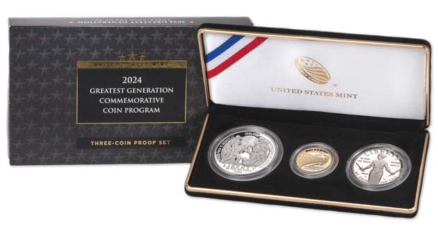 2024 Greatest Generation Commemorative Set - Littleton Coin Blog