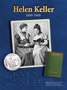 Helen Keller information card - Littleton Coin Blog