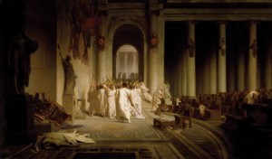 Assasination of Caesar - Littleton Coin Blog