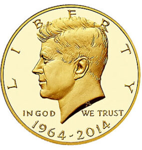 Limited Gold Kennedy Half Dollar - Littleton Coin Blog