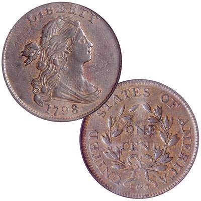 1798 Draped Bust Large Cent - Littleton Coin Blog
