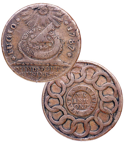 1787 Fugio Cent - Littleton Coin Blog