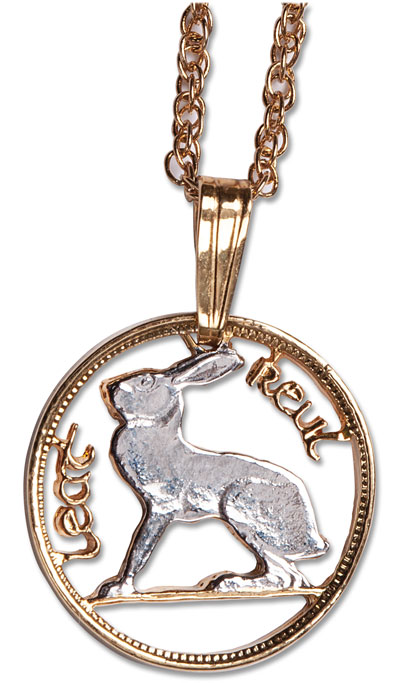 Irish Rabbit Pendant - Littleton Coin Blog