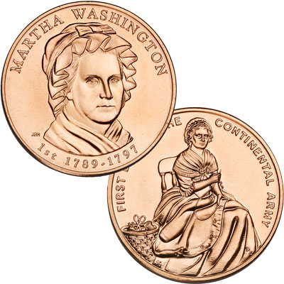 2007 Bronze Martha Washington Medal
 - Littleton Coin Blog