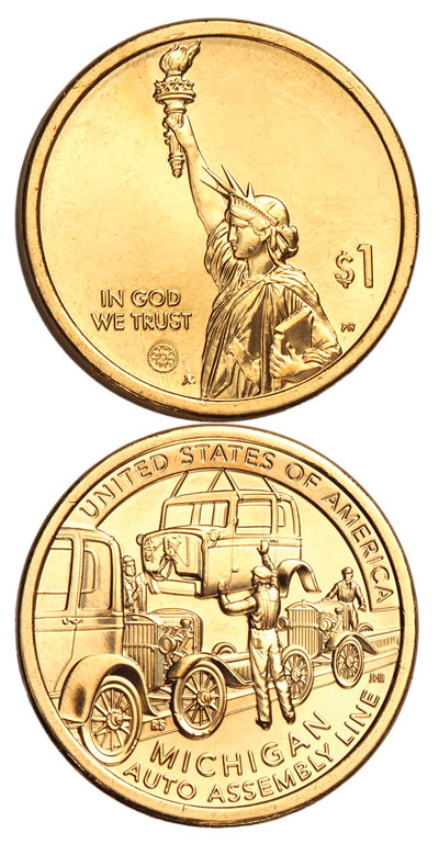 2025 Michigan Innovation dollar - Littleton Coin Blog