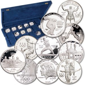 Set of Olympic Coins - Littleton Coin Blog