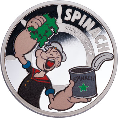 Spinach coin - Littleton Coin Blog