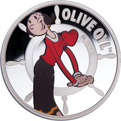 Olive Oyl coin - Littleton Coin Blog