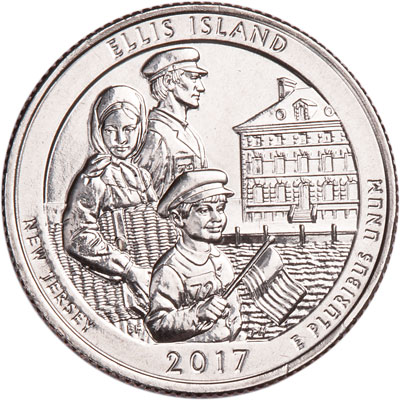 2017 Ellis Island National Monument (Statue of Liberty) Quarter - Littleton Coin Blog