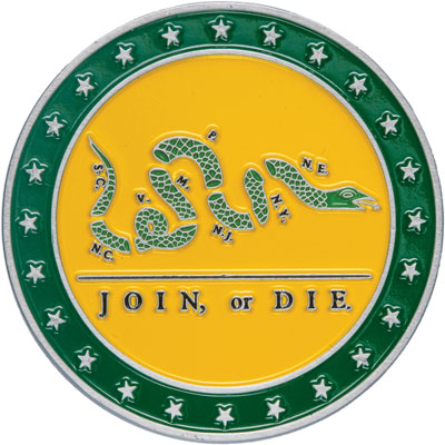 Don’t Tread on Me Challenge Coin - Littleton Coin Blog