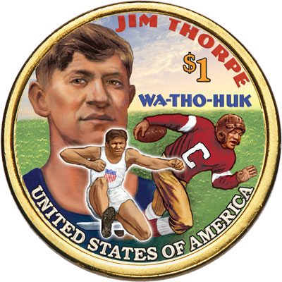 2018 Native American Dollar with Colorized Reverse - Littleton Coin Blog